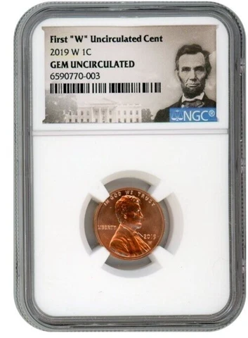 2019 W LINCOLN CENT 1C UNCIRCULATED NGC GEM UNCIRCULATED Cover