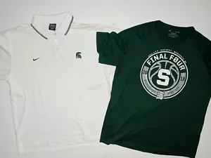 *SET* Nike/Under Armour Michigan St. Spartans 2019 Final Four Polo/Shirt; XL - Bild 1 von 12