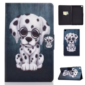 Für Samsung Galaxy Tab A7 2020 Motiv 63 Tablet Tasche Kunst Leder Hülle Etuis - Photo 1/10