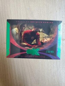 2021 CZX Cryptozoic Crisis Infinite Earths GREEN parallel #39 15/45