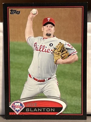 2012 TOPPS BLACK SET BREAK #551 Joe Blanton 47/61 - Image 1 of 2
