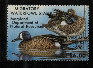 $6.00 1989 Maryland State Duck MNH Free Shipping in the USA!! - Picture 1 of 1