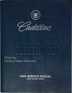 1994 Cadillac Fleetwood and Brougham Factory Service Manual Original Shop Repair - Picture 1 of 4