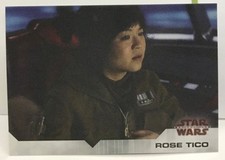 Rose Tico 2018 Topps On Demand Star Wars The Last Jedi #7 - SP 1 of 481 made!