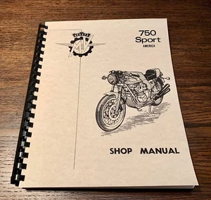 MV AGUSTA 750 SPORT AMERICA MANUAL COMPLETO DE TIENDA 160 PÁGINAS - Imagen 1 de 7