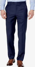 Ralph Lauren Mens Edgewood Navy Classic Ultra-flex Dress Pants Size 42 X 32