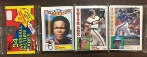 1984 TOPPS Rack Pack ROD CAREW, GREG WALKER, DICK TIDROW Showing I9020525 - Picture 1 of 11
