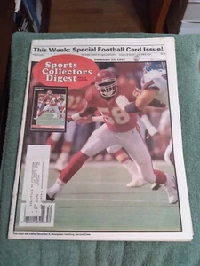 December 25, 1992 Sports Collectors Digest Kansas City Chiefs LB Derrick Thomas - Picture 1 of 4