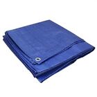 Blue 10 x 20 All Purpose UV Protected Waterproof Poly Tarp Free Shipping