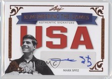 2012 Leaf Legends of Sport Remembering the Games Bronze Mark Spitz #RTG-MS1 Auto