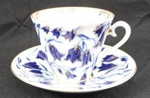 Lomonosov Bluebells Cup and Saucer Set - Picture 1 of 6
