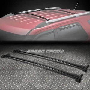 FOR 11-15 FORD EXPLORER ALUMINUM ROOF RACK LUGGAGE/BAG CARGO RAIL AERO CROSS-BAR - Picture 1 of 5