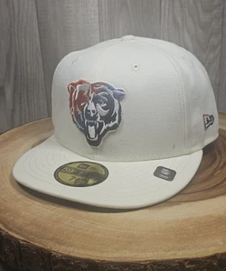 Chicago Bears New Era 59Fifty Fitted Hat Cap Size 7 1/2 NFL Alternate Colors - Imagen 1 de 15