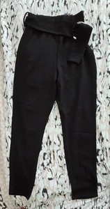 Boohoo Smart Trousers Black Size UK 10 New Without Tags - Picture 1 of 6