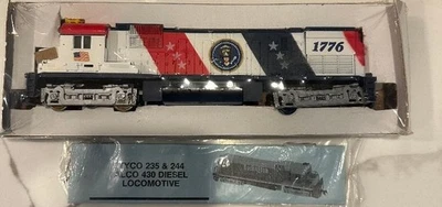 TYCO PRESIDENTIAL LETTERED ALCO 430 SPIRIT OF 76 Locomotive NIB - Image 1 of 4