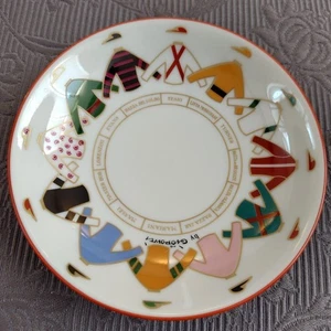 Richard Ginori Gio Ponti Mini Dessertteller ohne Karton eingestellt gebraucht aus Japan - Bild 1 von 4