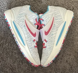 NEW Size 11.5M- Nike KD 14 Basketball Shoes Cashmere 'Multi-Color' CW3935-700 - Picture 1 of 6