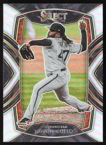 2021 Panini Select Holo Prizm Johnny Cueto #220 San Francisco Giants - Picture 1 of 2