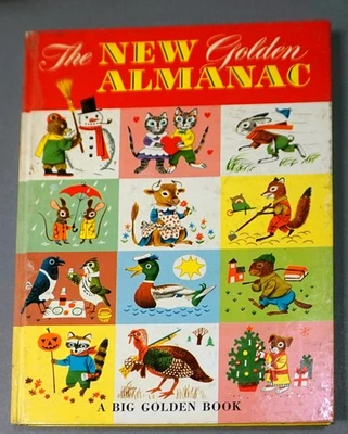 Новый Альманах Детская Иллюстрированная Большая Золотая Книга-Ричард Скарри Арт-52-GMFB - Изображение 1 из 4