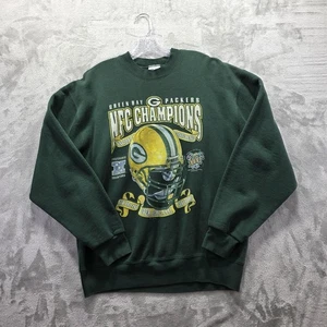 Vintage Green Bay Packers Pullover Herren XL NFL NFC Champions Super Bowl XXXI 90s - Bild 1 von 10