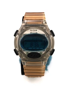 Reloj Fossil Cyclops FSL Hombre Beige Transparente Azul 100m Luz Fecha Alarma Cronógrafo Cuarzo - Imagen 1 de 6