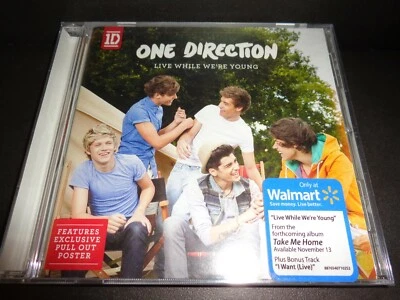 LIVE WHILE WE'RE YOUNG by ONE DIRECTION-Rare NEW WALMART Exclusive Single--CD - Image 1 of 4