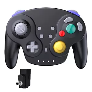 Paquete de 1/2 controladores de juego inalámbricos Gamecube Classic Joypad para consola Wii NGC - Imagen 1 de 11