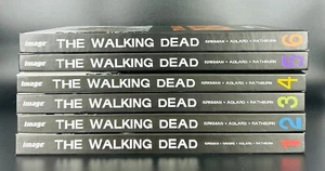 LOTE de libros de tapa dura de The Walking Dead 1-2-3-4-5-6 - Imagen 1 de 7