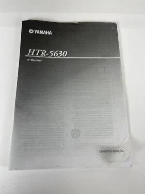 Yamaha HTR-5630 Receptor AV Manual del Propietario Original OEM Receptor Estéreo  Foto 1 de 4