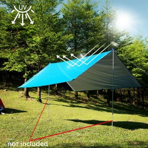 Portable Outdoor Picnic Camping Canopy Sunshade Beach Tent Waterproof Shelter - Picture 1 of 6