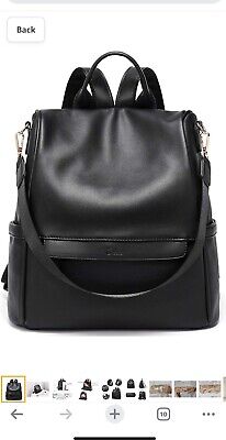 CLUCI Womens Backpack Purse Leather Anti-thef...