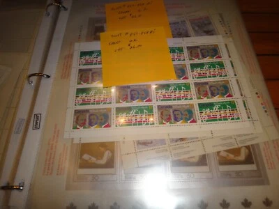 canada mint  sheet cat. value $26.00 scott# 858ai U.R. - Image 1 of 2