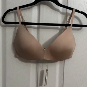 NEW SKIMS | Wireless Form Push Up Plunge Bra BR-WRL-1891 Mica Sz 36C - Picture 1 of 5