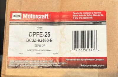 Nuevo sensor de presión de escape Ford DC3Z-9J460-E fabricante de equipos originales Foto 1 de 4