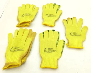 ROKV-7 Schutzhandschuhe Arbeitshandschuhe Handschuhe gelb hitzefest Größe 7 - Bild 1 von 4