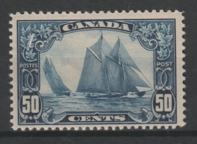 CANADA 1929 #158 King George V "Scroll" Issue (Bluenose) - F MLH - Image 1 of 2