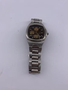 Paul Jardin Silver Toned Stainless Steel Men’s Watch Needs Battery - Picture 1 of 4