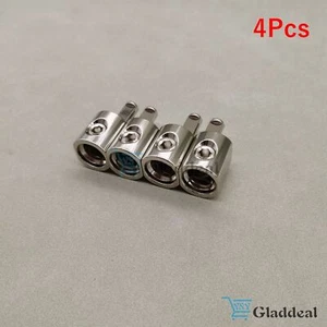 4Pcs 1/0 Gauge To 4 Gauge Pin AWG Power Wire Reducer Car Audio Amp Terminal - Picture 1 of 4