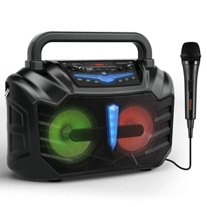 EARISE T60 Portable Karaoke/PA System Speaker w/ Wired Microphone - Picture 1 of 1
