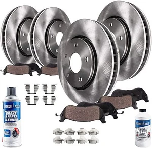 Front Rear Brake Rotors Ceramic Pads Kit for Dodge Charger Challenger Magnum 300 - Picture 1 of 1