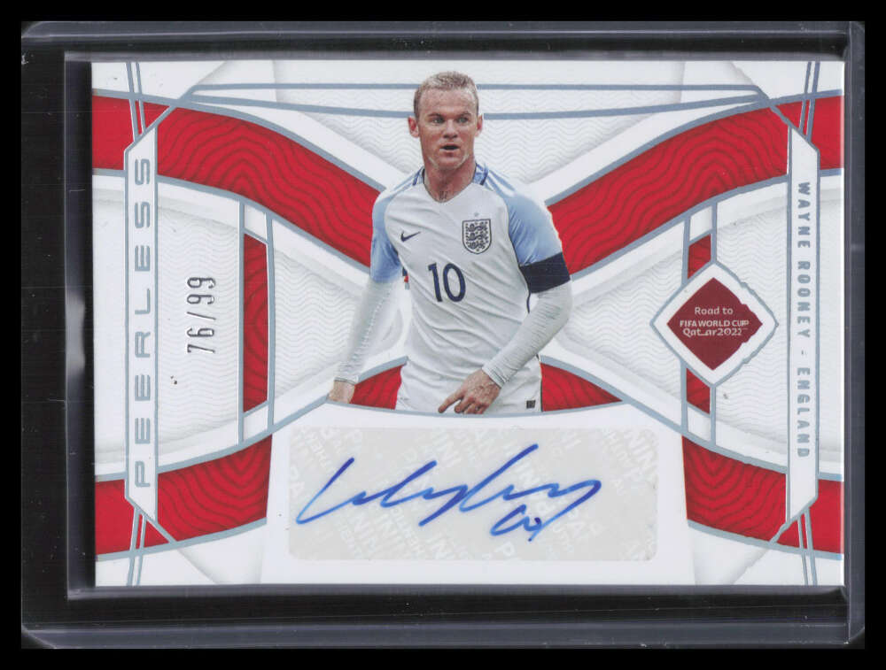 Topps Chrome WAYNE ROONEY ルーニー 直筆サインカード Wayne Rooney 2022 Topps Chrome UEFA Club Competitions #CA-WR