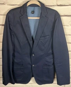 Blazer Hugo Boss uomo taglia 42R slim fit blu 2 bottoni - Foto 1 di 8