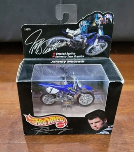Hot Wheels Racing Jeremy McGrath Super Cross Bike #24219 New - Picture 1 of 5