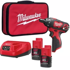 Milwaukee M12 BSD-152B 12V Compact Screwdriver, 2x 1.5Ah Batteries Charger & Bag - Imagen 1 de 4