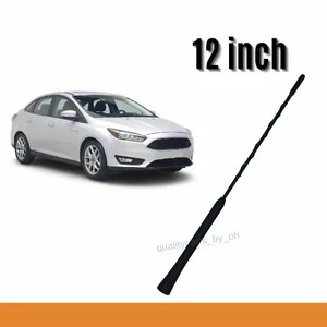 Antena aérea de radio negra mástil AM/FM de repuesto de 12" para Ford Focus 2011-2018 - Imagen 1 de 6