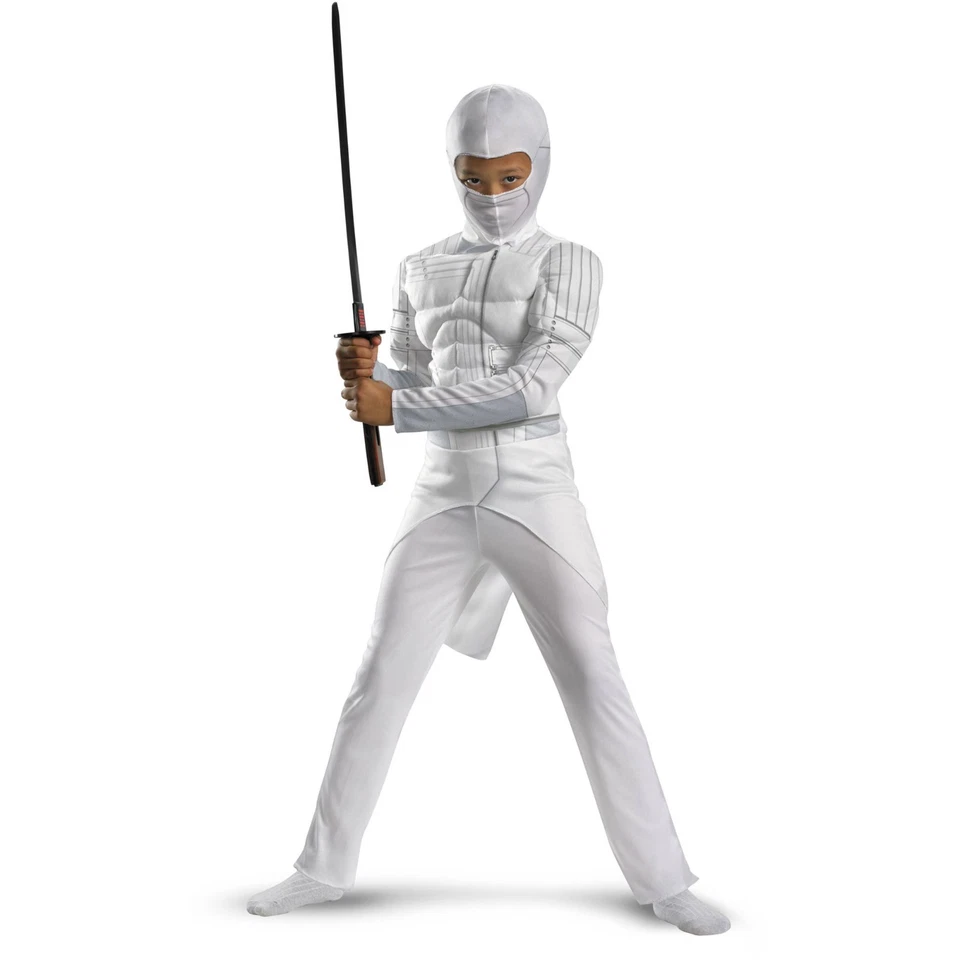 NEW! GI Joe STORM SHADOW Classic Muscle Boys Halloween Dress Up Costume Size S 6 - Image 1 of 1