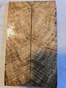 Stabilized Spalted Maple Knife Scales #31 - Picture 1 of 2