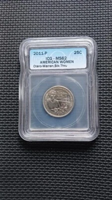Unique & Rare Mint error 2022 P Otero-Warren Struck Through NO GLASS NEEDED - Image 1 of 2