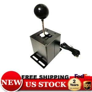 H-shifter 7+R w/sequence USB PC Gearshift For DIRT/WRC/EPIC Logitech G920 G29jK - Picture 1 of 2