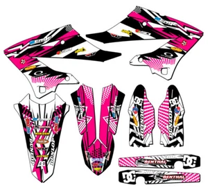 Kit Gráficos YZ 125 MAYHEM 2022-2025 Rosa Senge Compatible con Yamaha - Imagen 1 de 10